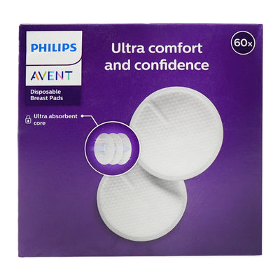 PHILIPS AVENT BREAST PADS ULTR COMFORT 60PC SCF254/61