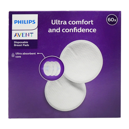 PHILIPS AVENT BREAST PADS ULTR COMFORT 60PC SCF254/61