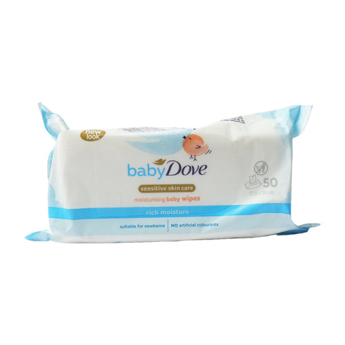 DOVE BABY WIPES RICH MOISTURE 50S