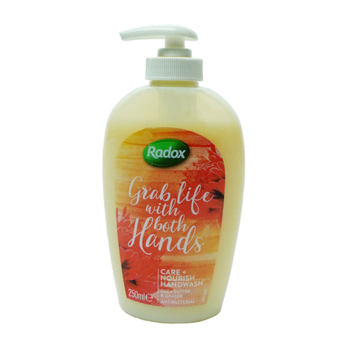 RADOX HAND WASH SHEA BUTTER AND GINGER 250 ML BASIC