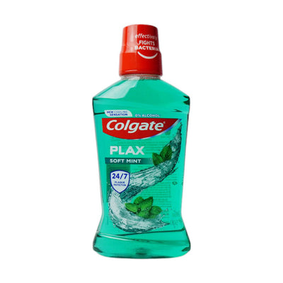 COLGATE MOUTH WASH PLAX SOFT MINT 500 ML