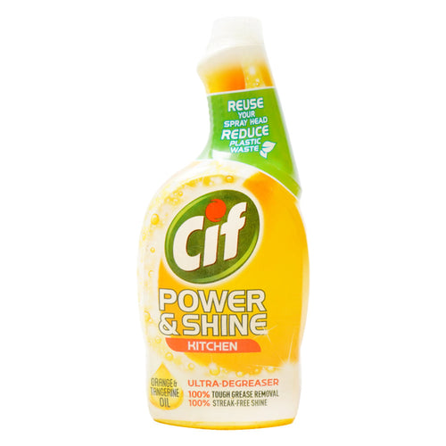 CIF KITCHEN CLEANER POWER & SHINE ORANGE OIL 700 ML