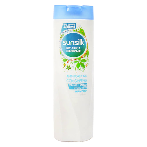 SUNSILK SHAMPOO NATURALE ANTI-FORFORA 400 ML