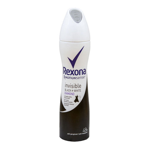 REXONA DEODORANT INVISIBLE BLACK WHITE DIAMOND WOMEN 200 ML