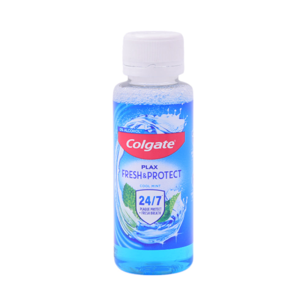 COLGATE MOUTH WASH PLAX FRESH&PROTECT COOL MINT 100 ML