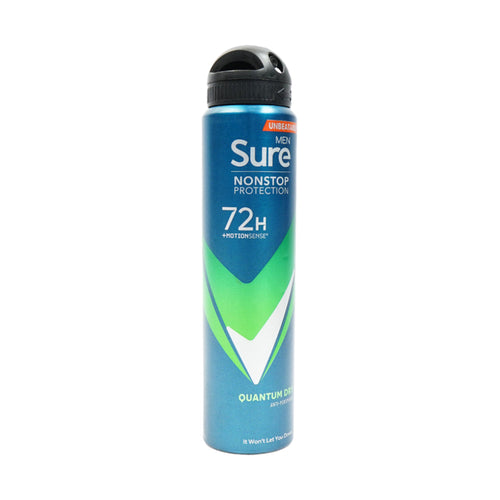 SURE MEN DEODORANT QUANTUM DRY 72H 250 ML
