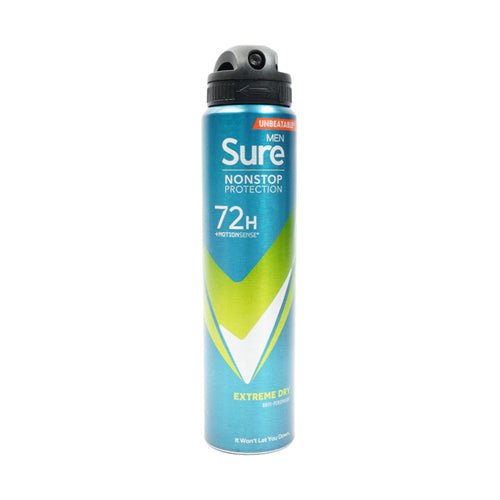 SURE MEN DEODORANT EXTREME DRY 72H 250 ML