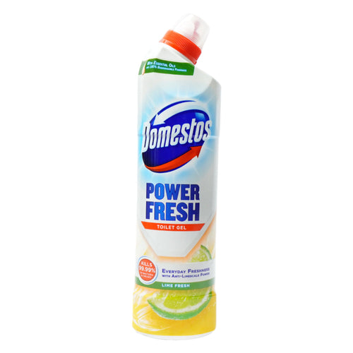 DOMESTOS TOILET GEL POWER LIME FRESH 750 ML