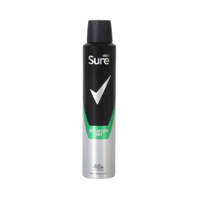SURE MEN BODY SPRAY QUANTUM DRY 48H 200 ML