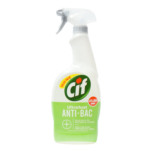 CIF CLEANER ANTI-BAC ULTRAFAST 750 ML