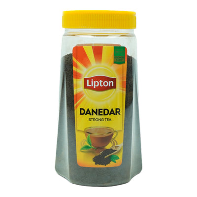 LIPTON YELLOW LABEL DANEDAR STRONG TEA JAR  475 GM