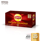 LIPTON ENGLISH BREAKFAST 25 ENVELOPE TEA BAGS