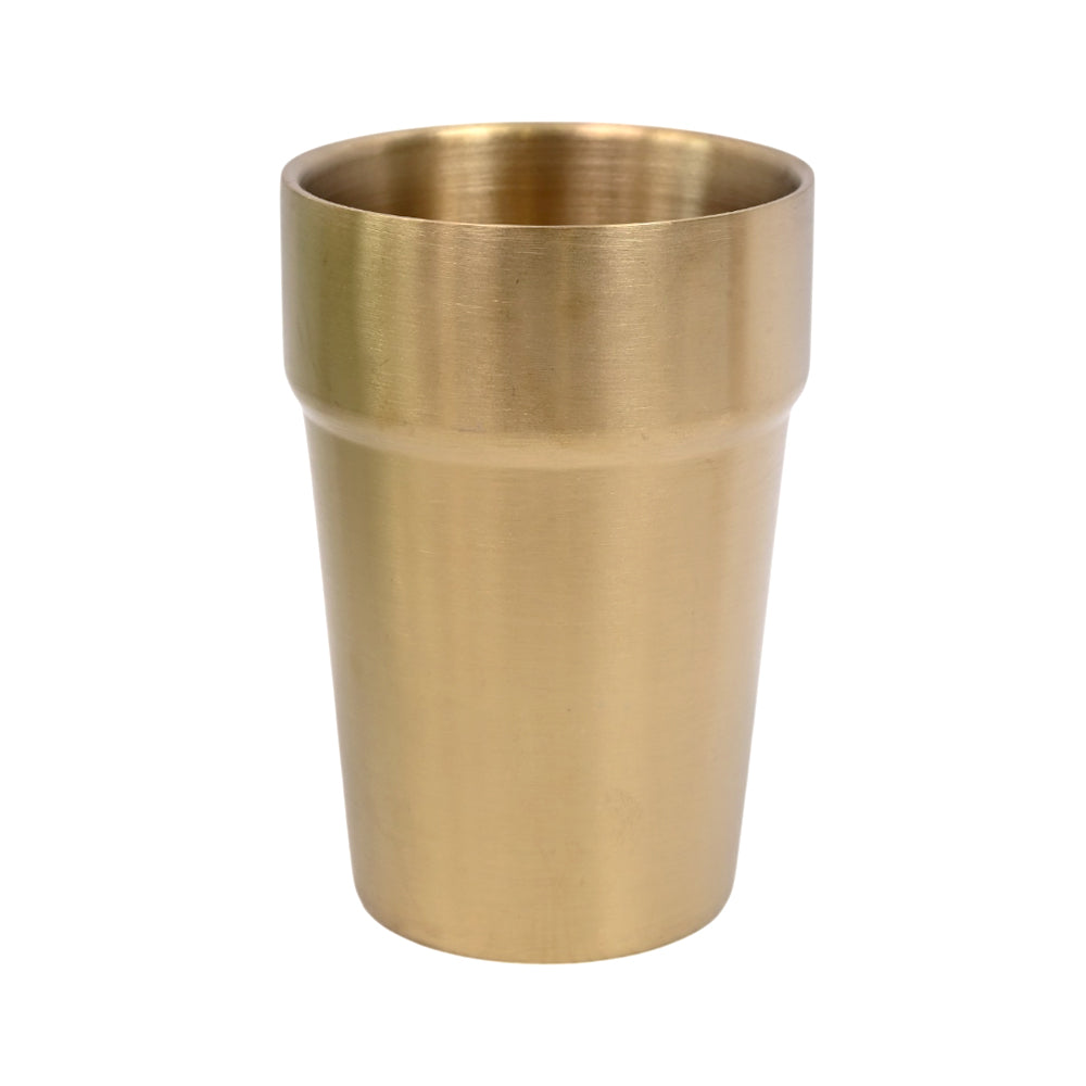 GLASS STEEL GOLDEN 25-4 (Pack of 6)