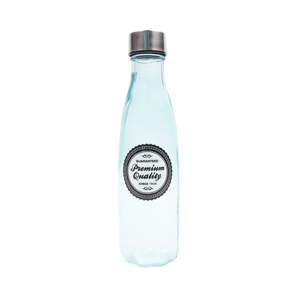 WATER BOTTLE GLASS KLEEYO 580 ML PD0002