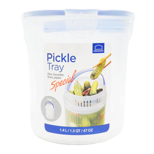 LOCK N LOCK ROUND PICKEL TRAY HPL 933BT 1.4 LTr