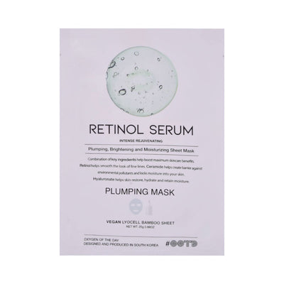 OOTD BEAUTY RETINOL SERUM PLUMPING MASK 25G