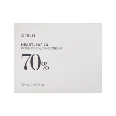 ANUA HEARTLEAF 70 INTENSE CALMING CREAM 50 ML