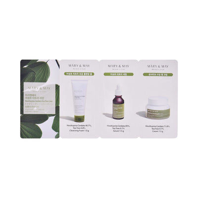 MARY & MAY HOUTTUYMIA CORDATA TEA TREE LINE ( CLEANSING FORA