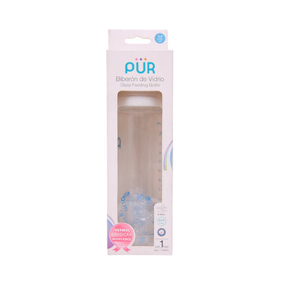 PUR GLASS FEEDING BOTTLE 1203 240 ML