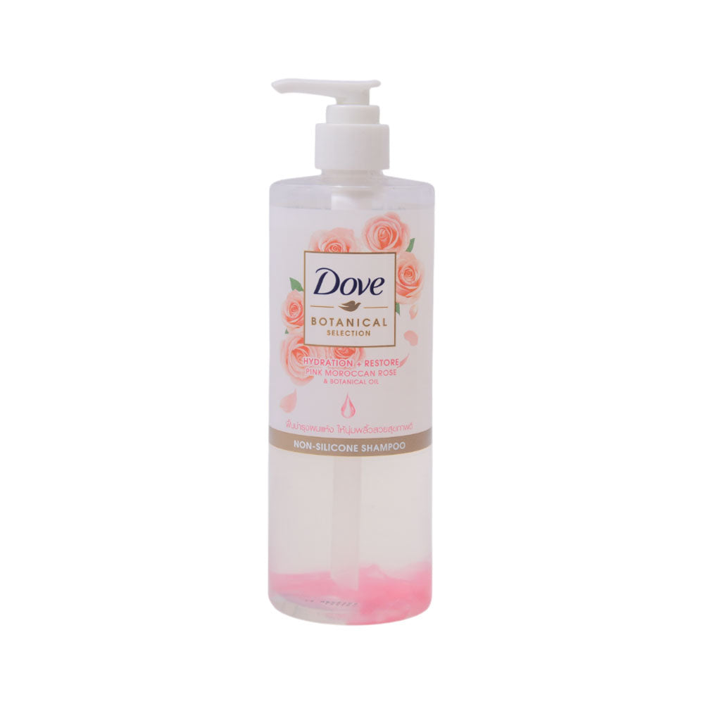 DOVE SHAMPOO HYDRATION+ RESTORE PINK MOROCCAN 450 ML