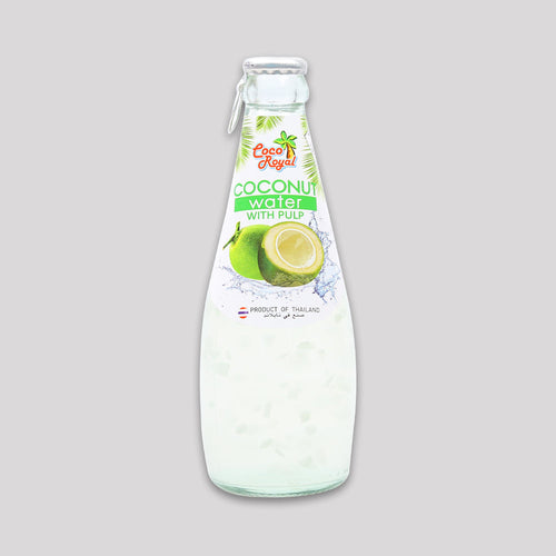 COCO ROYAL BASIL SEED COCONUT WATER PULP 290 ML