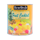DEW DROP FRUIT COCKTAIL TROPICAL IN HEAVY SYRUP 2820 GM