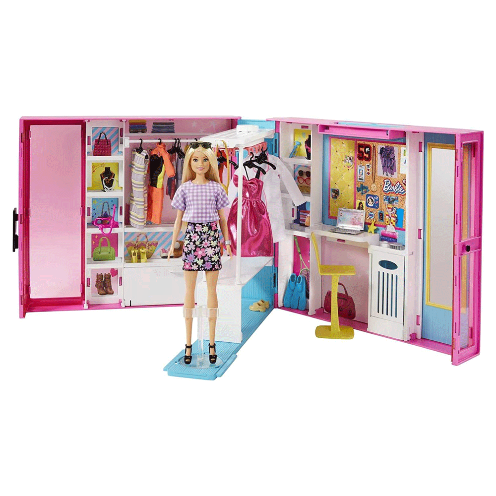 GBK10 BARBIE DREAM CLOSET 25+PCS H.B