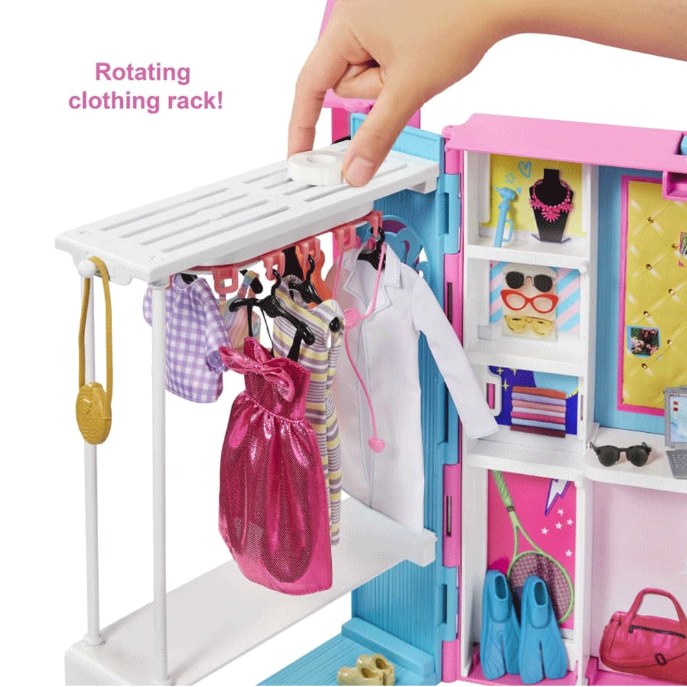 GBK10 BARBIE DREAM CLOSET 25+PCS H.B