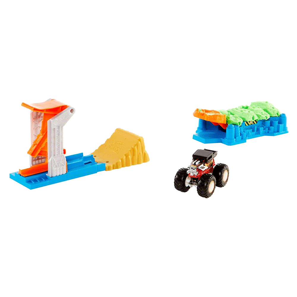 GVK08 HOT WHEELS MONSTER TRUCK LAUNCHER A.I