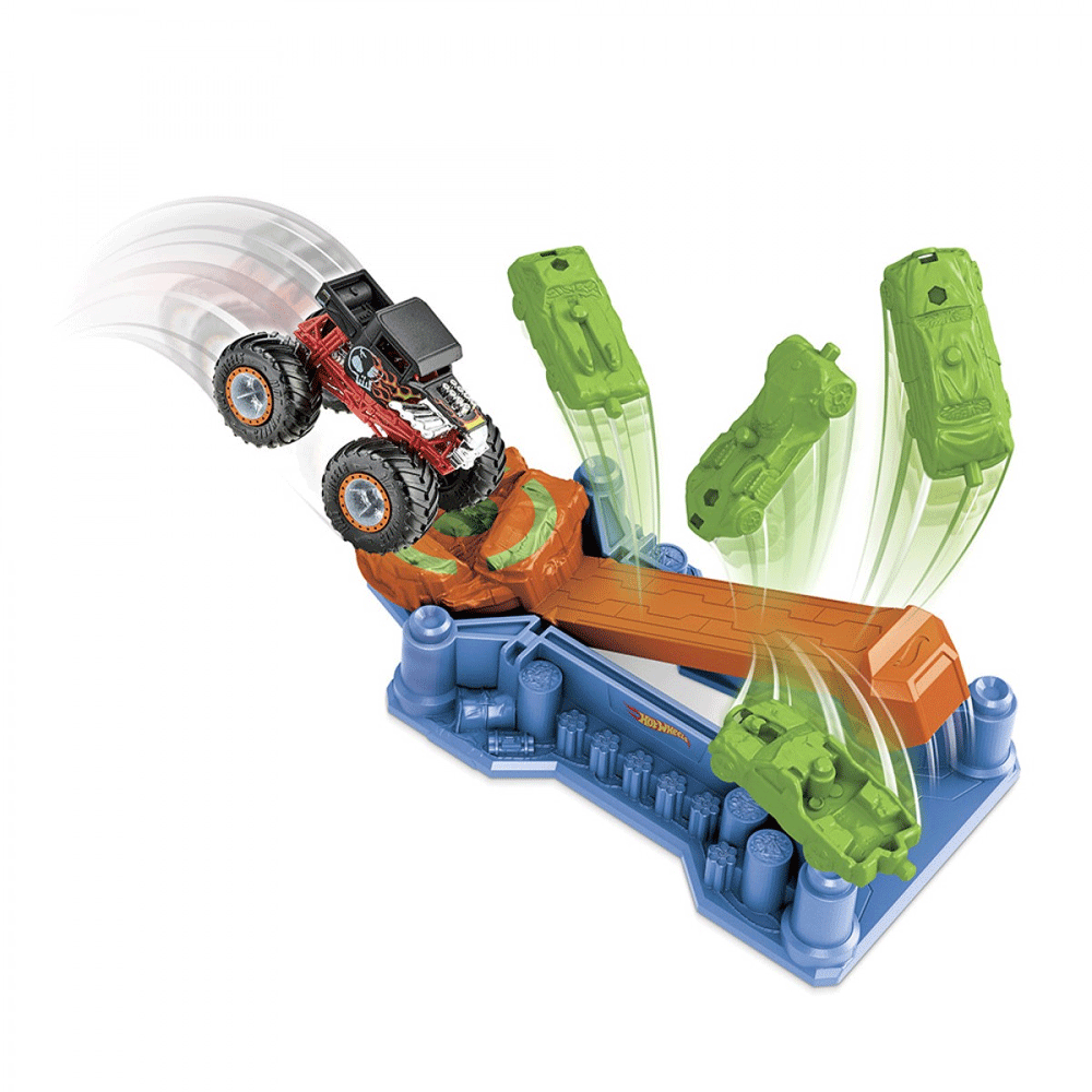 GVK08 HOT WHEELS MONSTER TRUCK LAUNCHER A.I