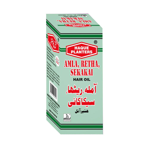 HAQUE PLANTERS AMLA RETHA AND SEKAKAI HAIR OIL 60 ML