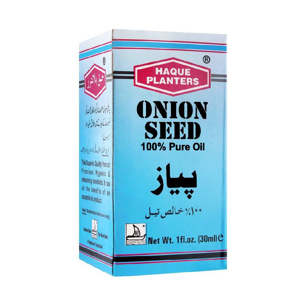 HAQUE PLANTERS PURE ONION SEED OIL 30 ML PC