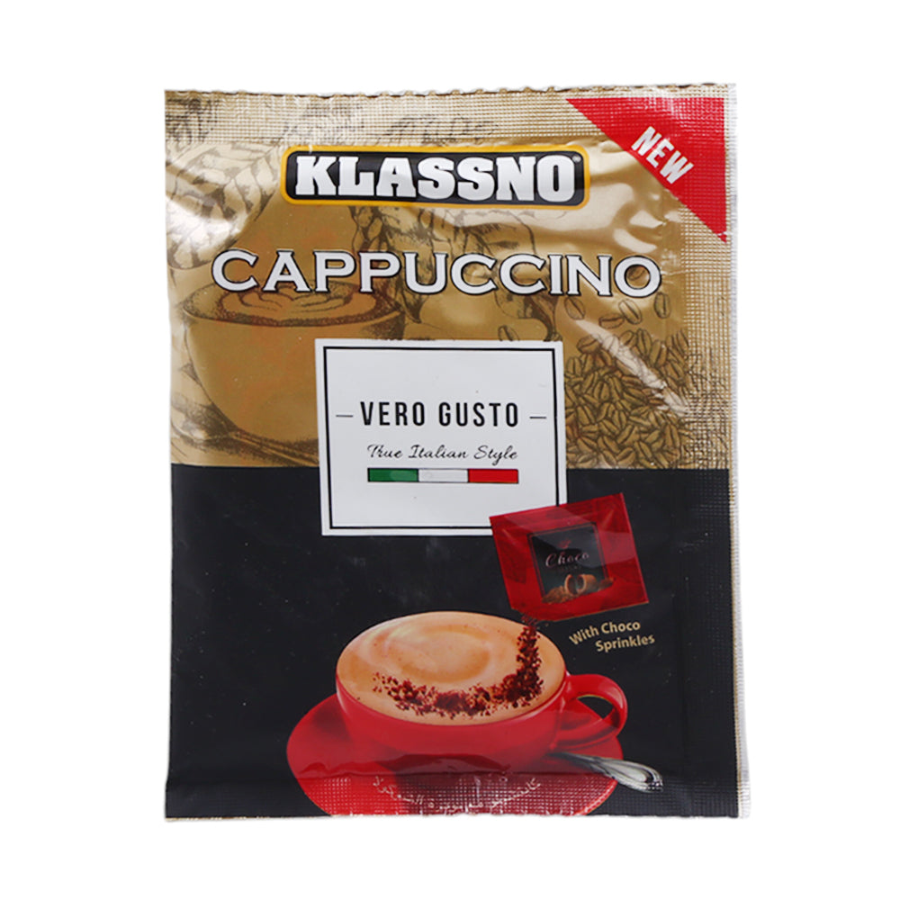 KLASSNO COFFEE CAPPUCCINO WITH CHOCO SPRINKLE 23 GM