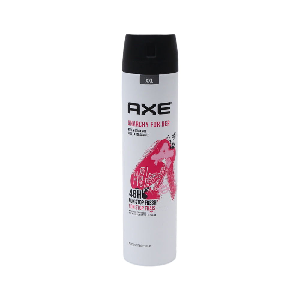 AXE DEODORANT ANARCHY FOR HER ROSE & BERGAMOT 250 ML