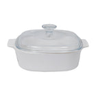 DONGA CORNINGWARE COVERED 2L PLAIN WHITE A-2JW PC