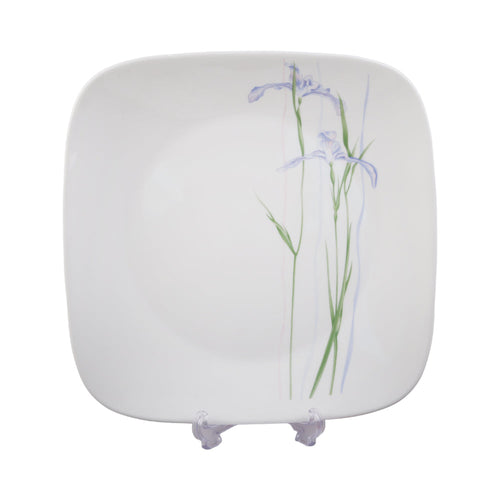 PLATE DINNER SQUARE CORNINGWARE SHADOW IRIS 2213-333-LP PC