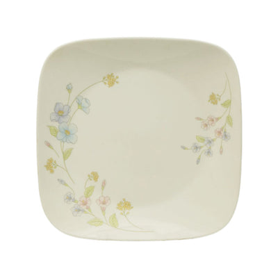 PLATE DINNER SQUARE CORNINGWARE PASTEL BOUQUET 2213-93-LP PC