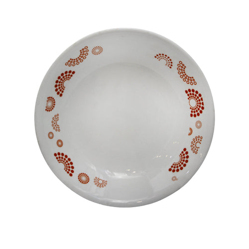 PLATE DEEP CORNINGWARE TICKLED PINK 420-TP-LP