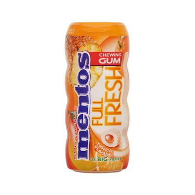 MENTOS GUM PURE FRESH TROPICAL SUGAR FREE 31.5 GM