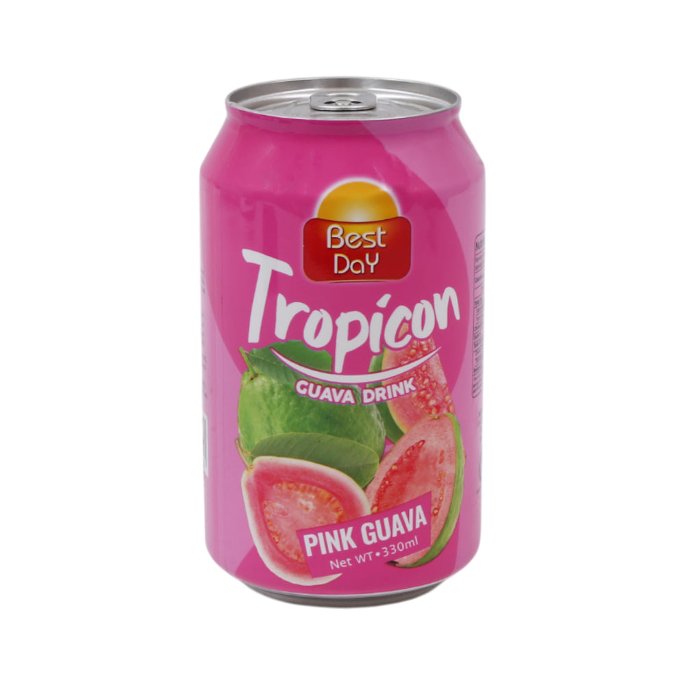 BEST DAY TROPICON GUAVA DRINK CAN 330 ML