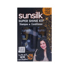 SUNSILK SHAMPOO & CONDITIONER BLACK SHINE 185ML PROMO