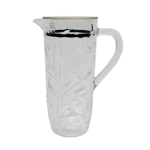 JUG ACRYLIC LEAVES CUT AC110