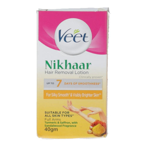 VEET HAIR REMOVAL LOTION NIKHAAR 40GM