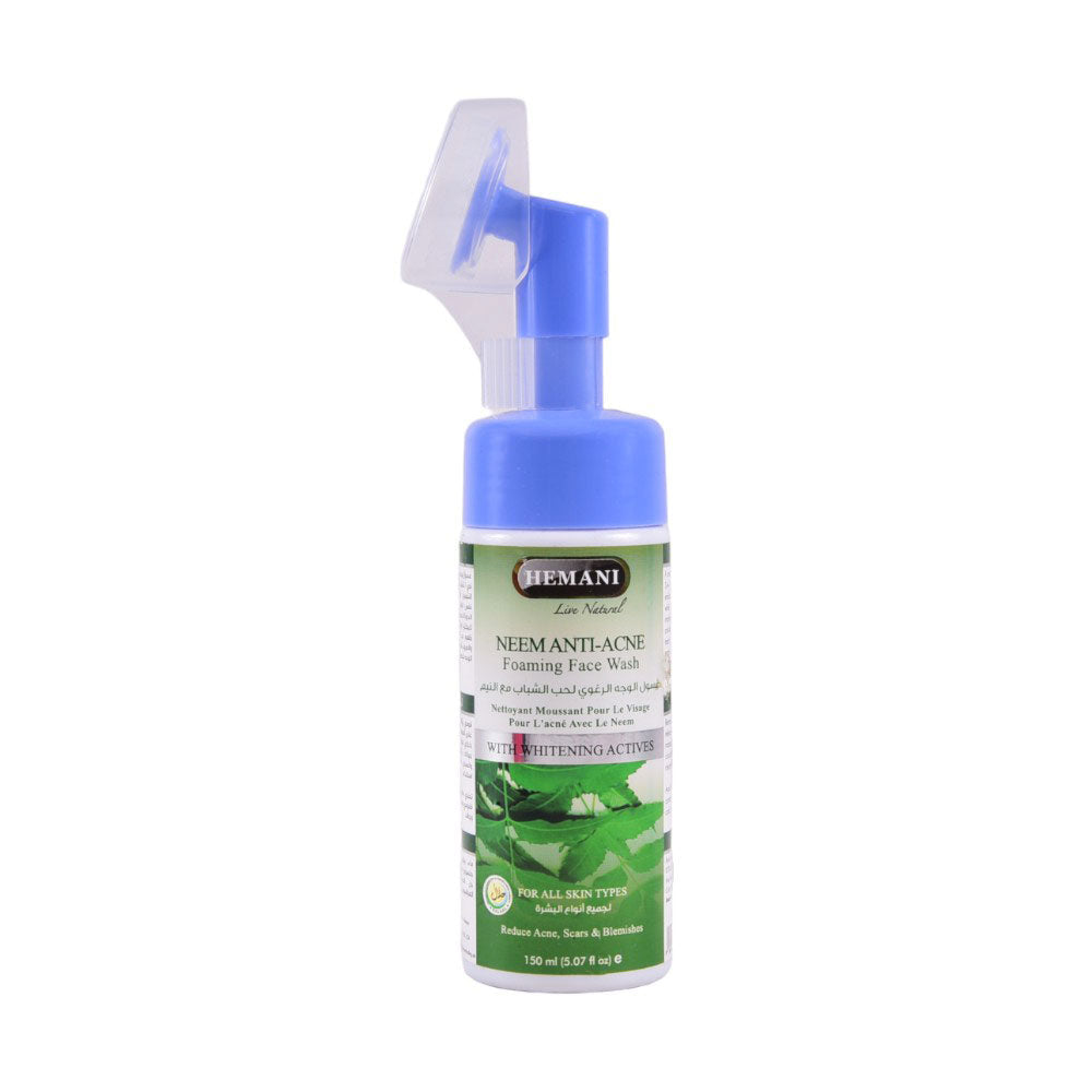 HEMANI NEEM ANTI ACNE FOAMING FACE WASH 150ML