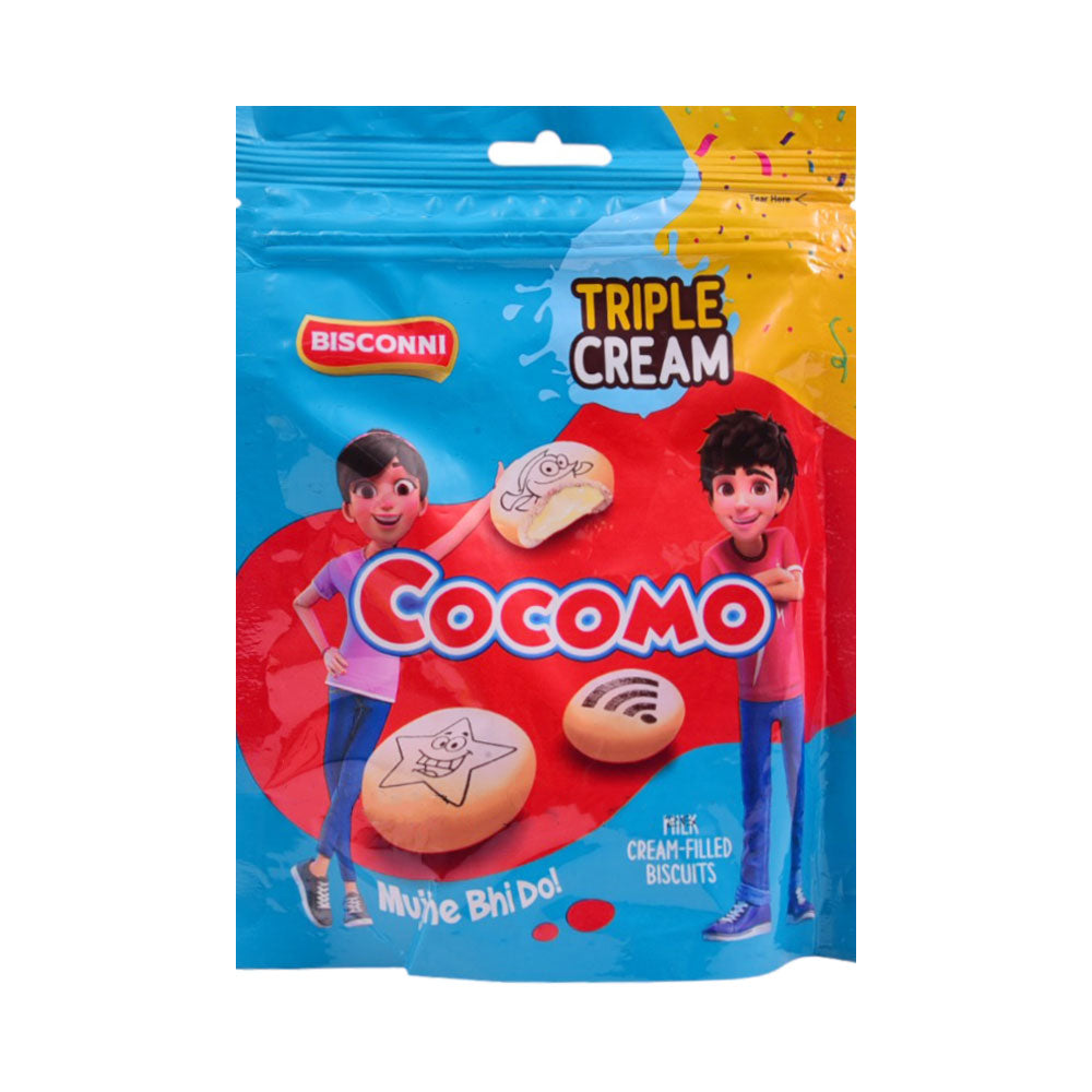 BISCONNI COCOMO TRIPLE MILK 79.2 GM