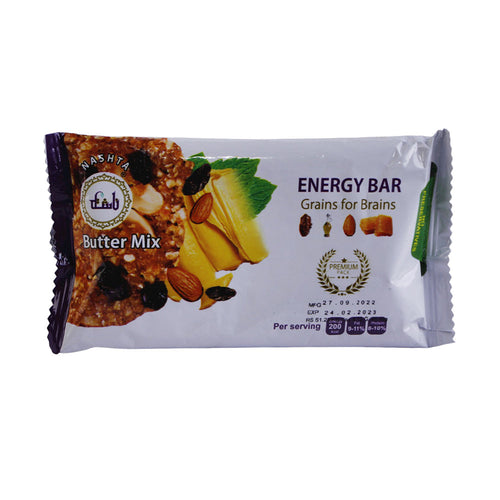 NASHTA ENERGY PREMIUM BUTTER BAR 40 GM