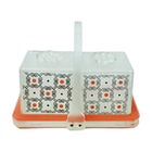 SALT & PAPPER DICE SHAKER FROSTED
