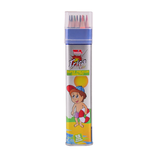 BAHADUR TRICA 12 PENCIL COLOR TIN B.I