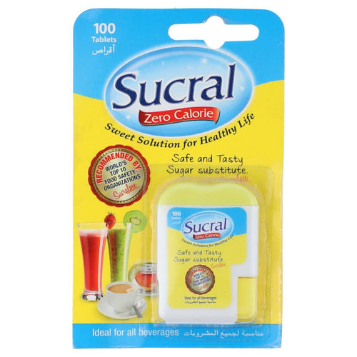 SUCRAL ZERO CALORIE 100 TABLETS 5.5 GM