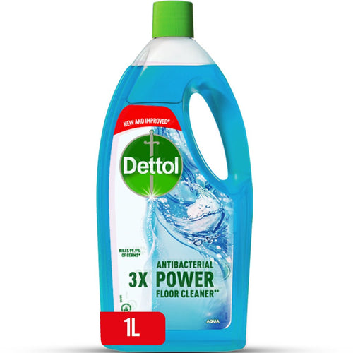 Dettol Multipurpose Cleaner Antibacterial Power Floor Cleaner Aqua 1l